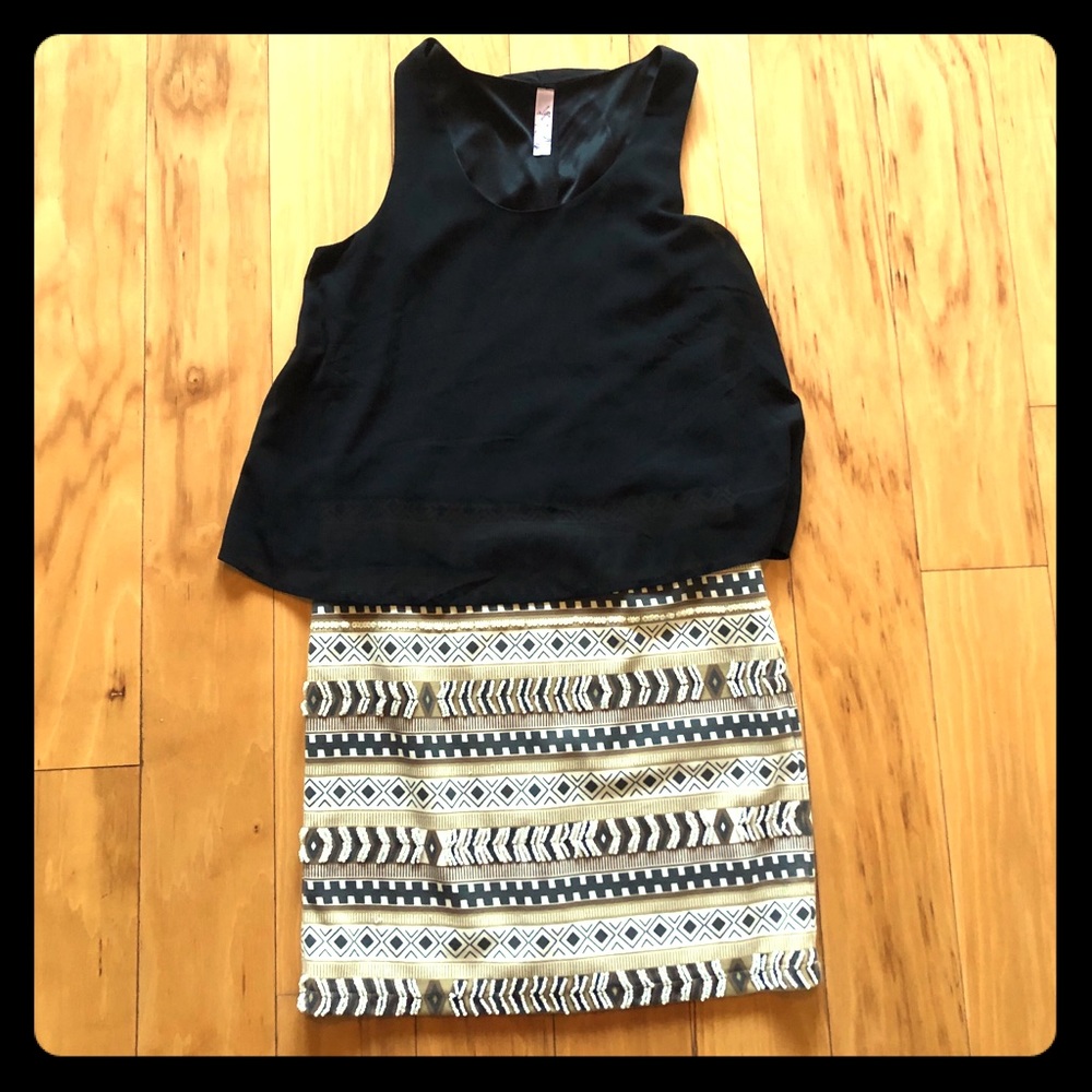 Alya mini dress from Francesca’s Collection